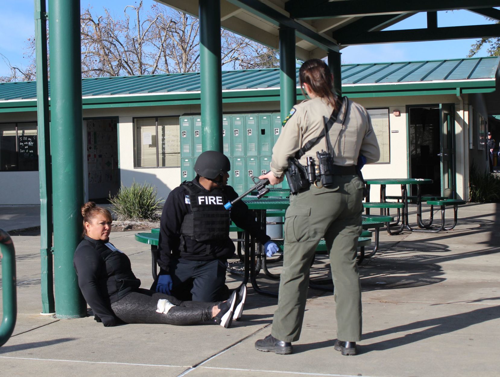 Active shooter drill